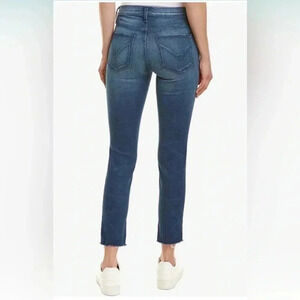 Hudson Nico Super Skinny Distressed Raw Hem Jeans  Size 27